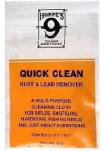 Hoppe's Quick Clean Cloth Rust & Lead Remover Poly Bag 1215